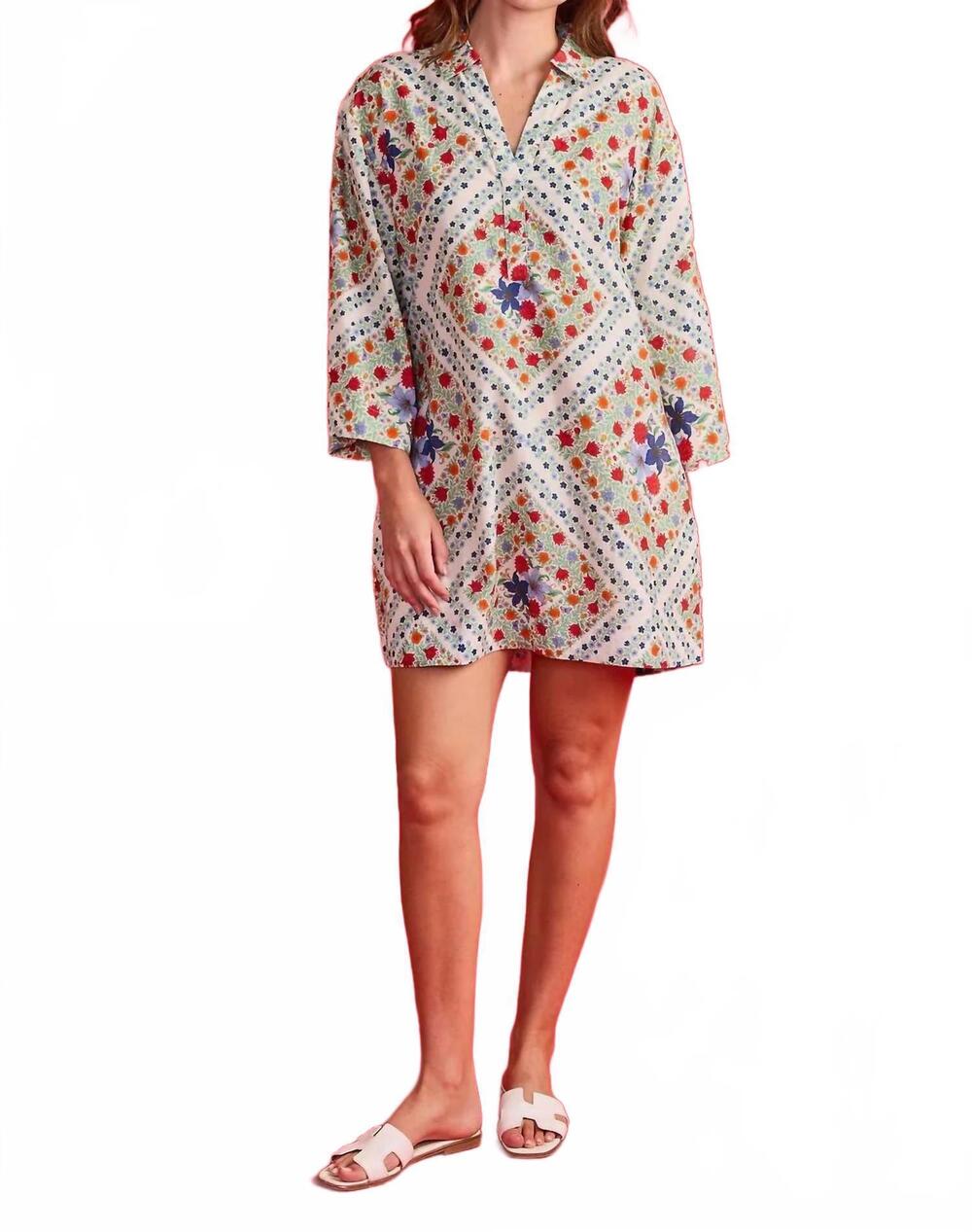NEW DOUBLE A colette mini dress in american bouquet